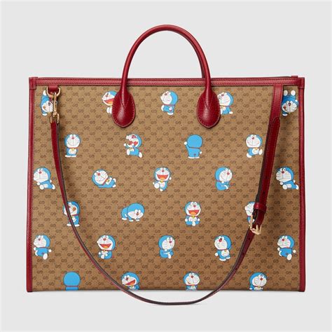 gucci doraemon tote|Doraemon x Gucci manga.